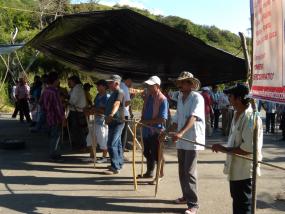 Paro El Quimbo, Huila, 11 janvier 2012