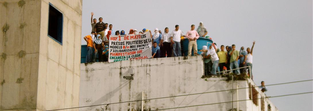 Photo mobilisation prison Colombie