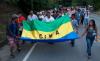 Movilización por la Vía Panamericana en apoyo a la asamblea del macizo colombian