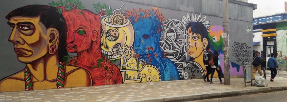 Grafitti diversité Colombie